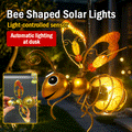 🐝🐝Solar-powered garden light, simulated bee outdoor waterproof garden ornament.