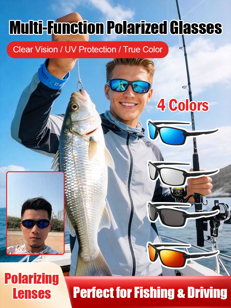 🕶️🕶️High-performance sunglasses, lightweight and protective sports sunglasses for outdoor camping, fishing, and sports.