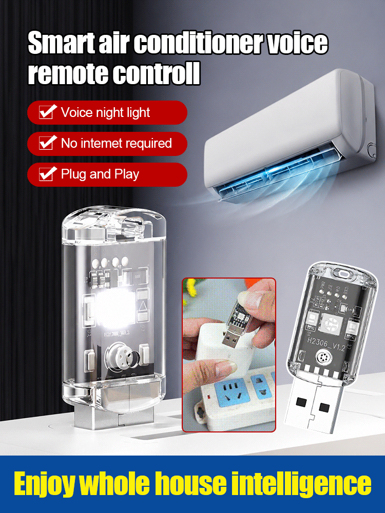 🏠⚡AI-powered voice control for air conditioning and lights.
