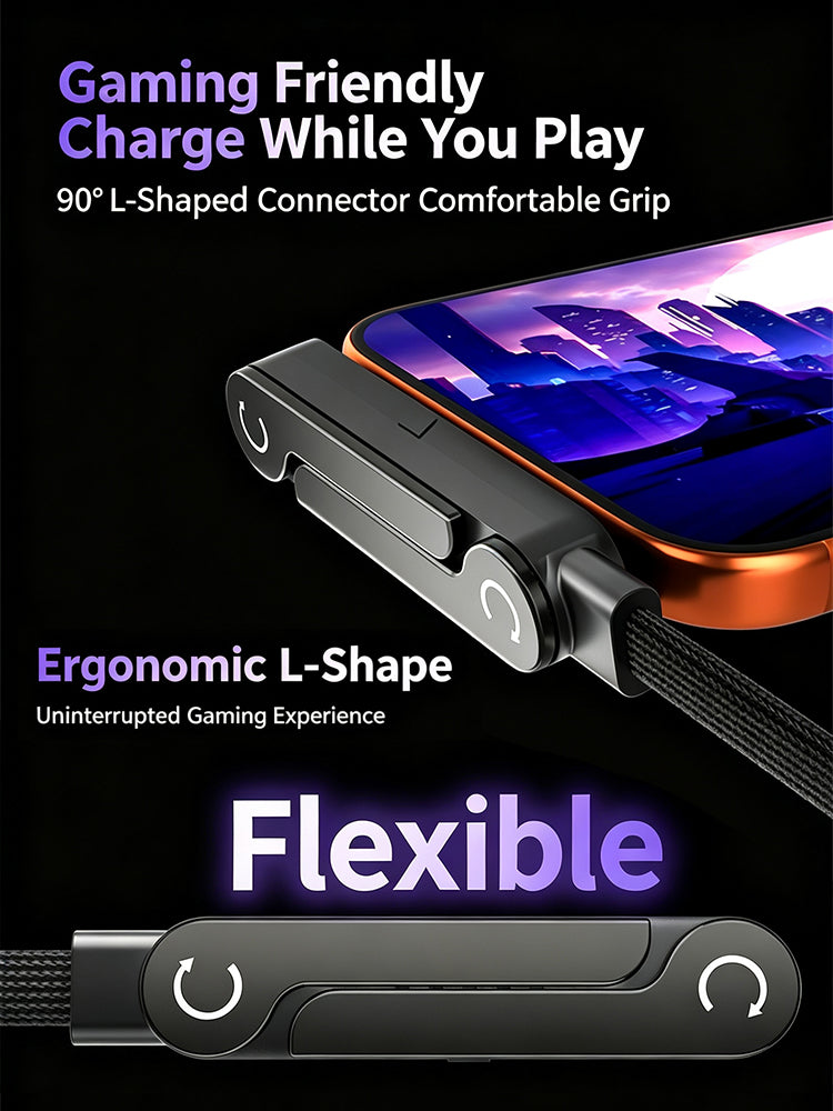 📱📱240W Phone Stand with Multifunctional Fast Charging Cable.