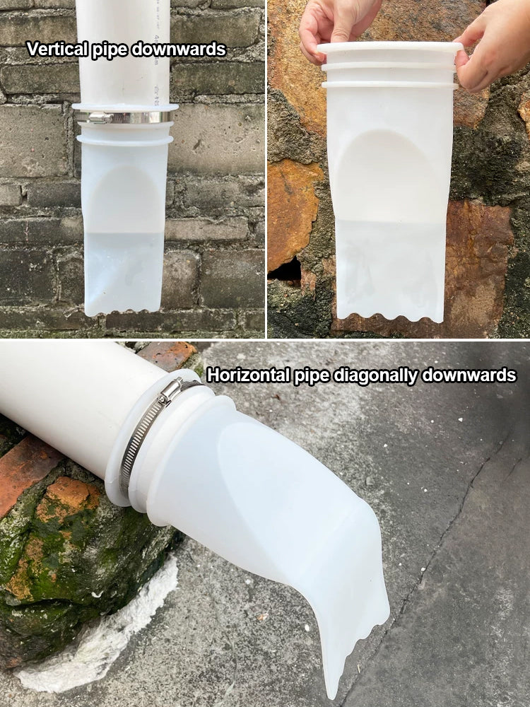 🏠🏠Silicone anti-odor core for drain pipes, preventing insects and odors.