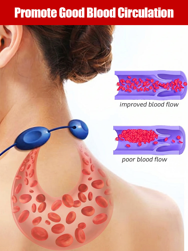 💆💆Neck massager, mini pulse intelligent massager.