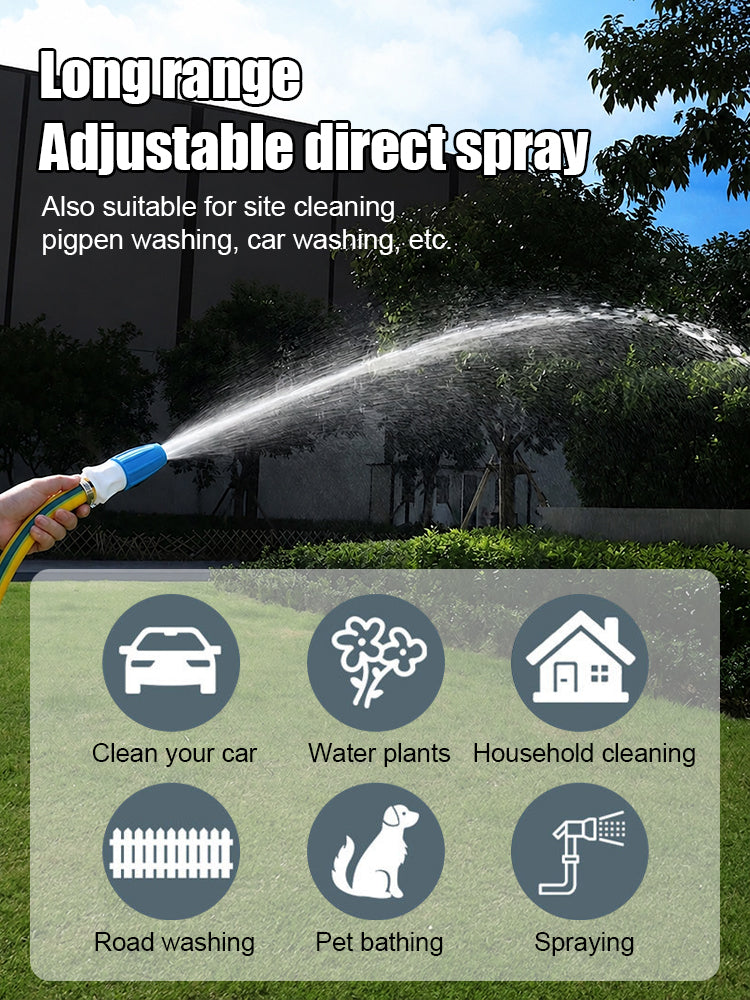 🏠🏠Adjustable high-pressure spray nozzles for watering vegetables and flowers in agriculture.