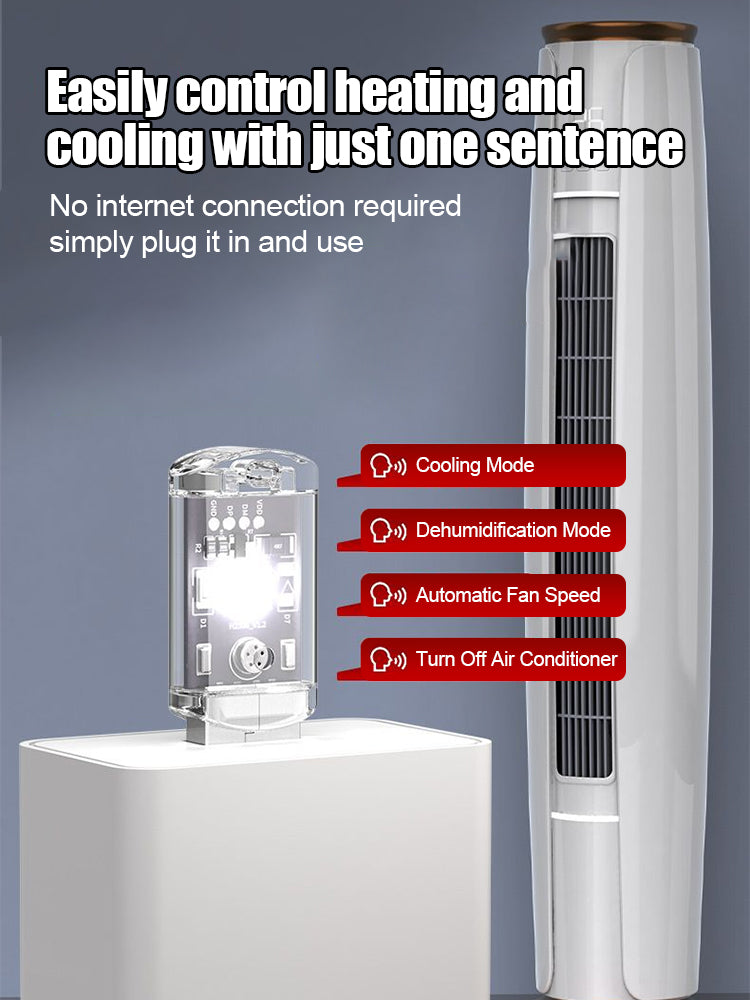 🏠⚡AI-powered voice control for air conditioning and lights.