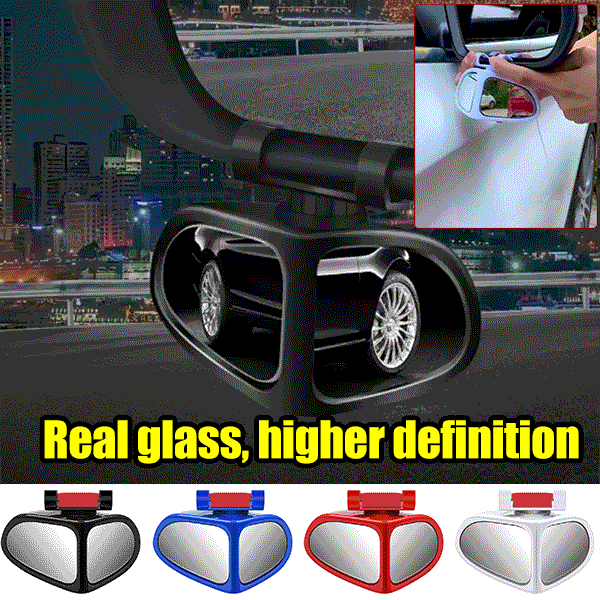 🚗🚗Blind spot assist mirrors for front and rear wheels of cars, 360° rearview mirror reversing tools.