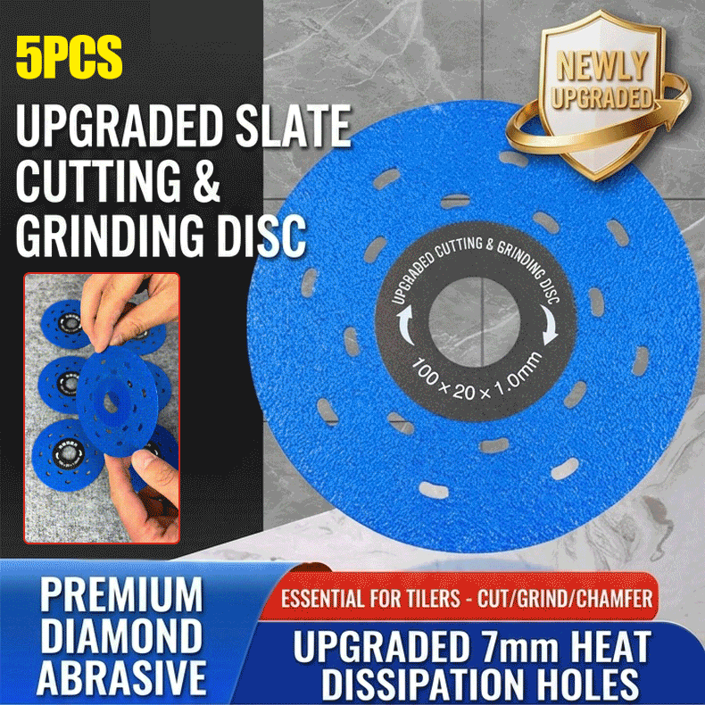 ✨⚒️Upgraded cutting disc for slabs/tiles, a dual-purpose cutting tool for trimming and polishing.