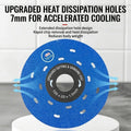 ✨⚒️Upgraded cutting disc for slabs/tiles, a dual-purpose cutting tool for trimming and polishing.
