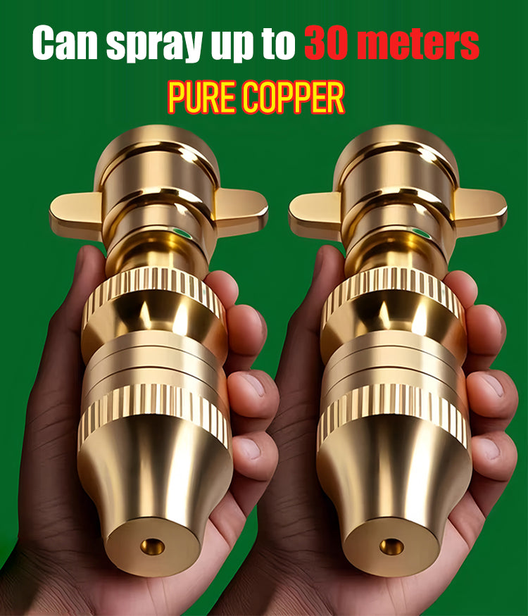 🚿🏠High-pressure pure copper atomizing nozzle, agricultural electric sprayer accessory.