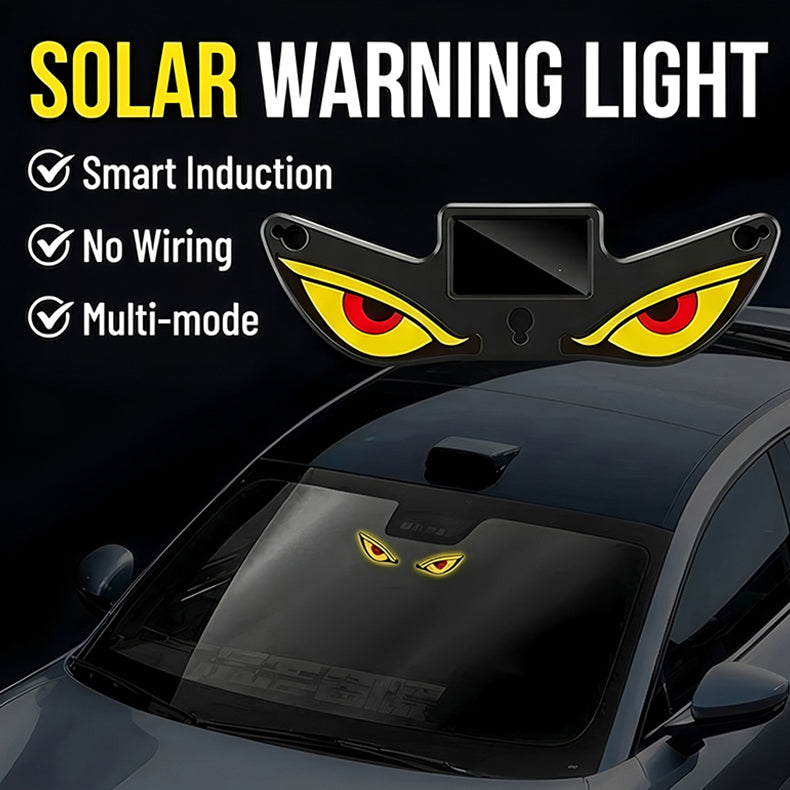 🚗👁️“Evil Eye” Car Solar Ambient Light/Warning Light.