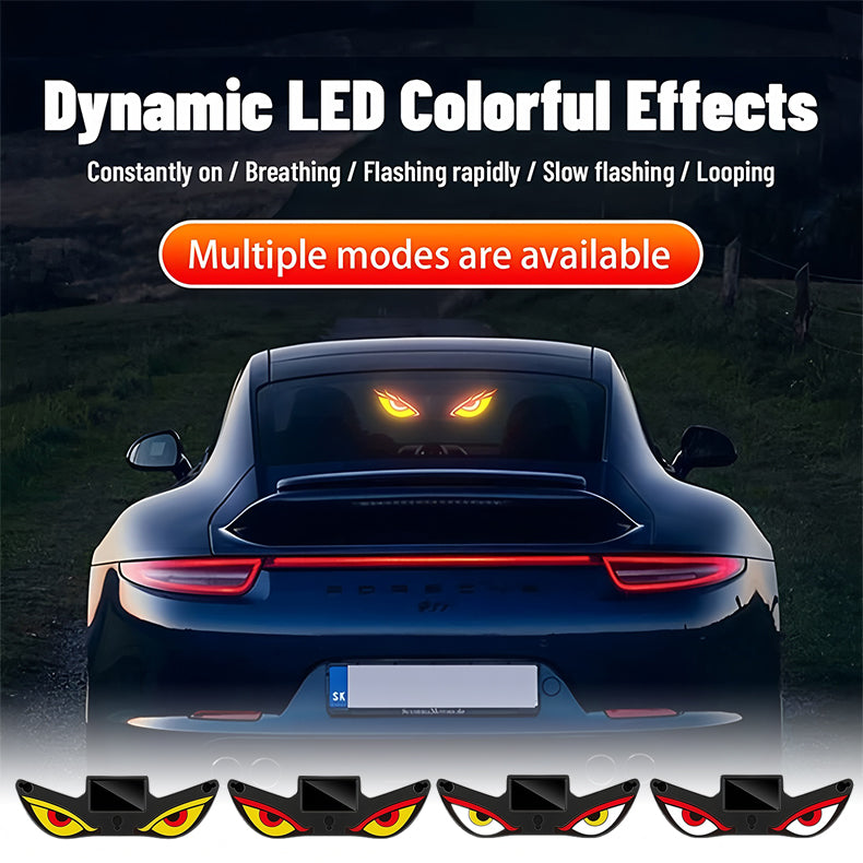 🚗👁️“Evil Eye” Car Solar Ambient Light/Warning Light.