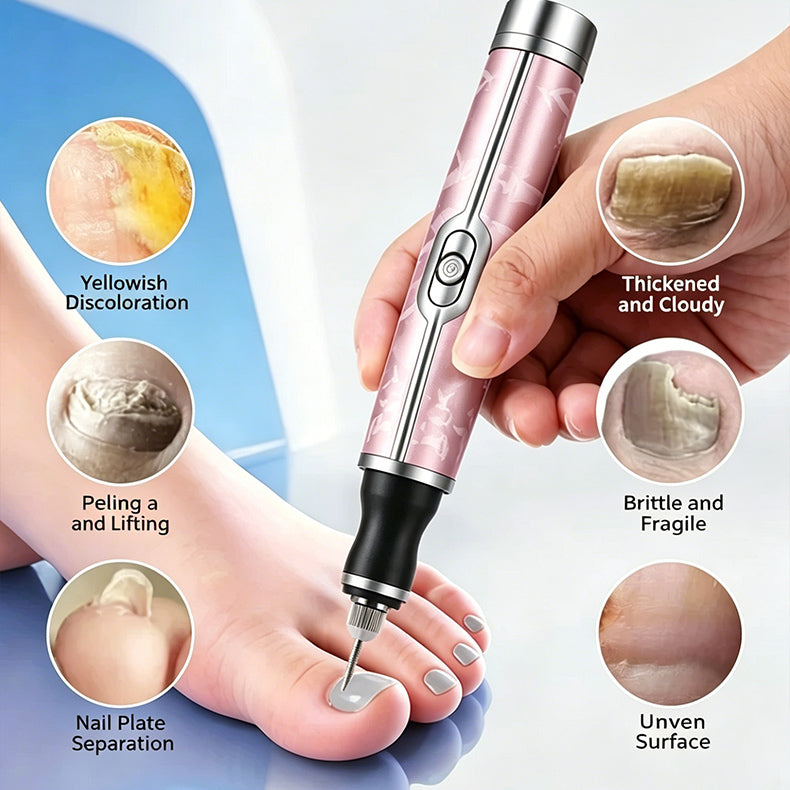 🧰🦶Electric nail file for onychomycosis.