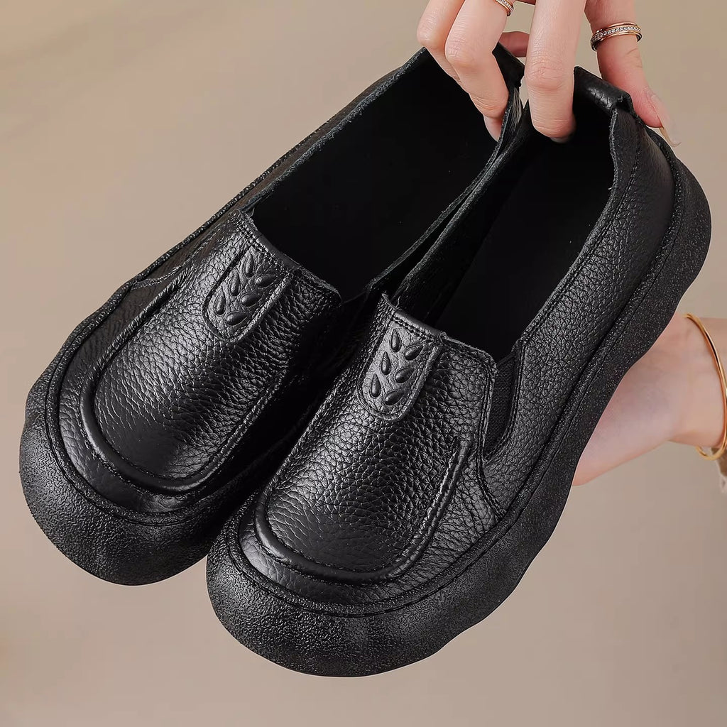 🥿🥿Spring 2026 New, original, leather, women's single shoes with a super soft sole