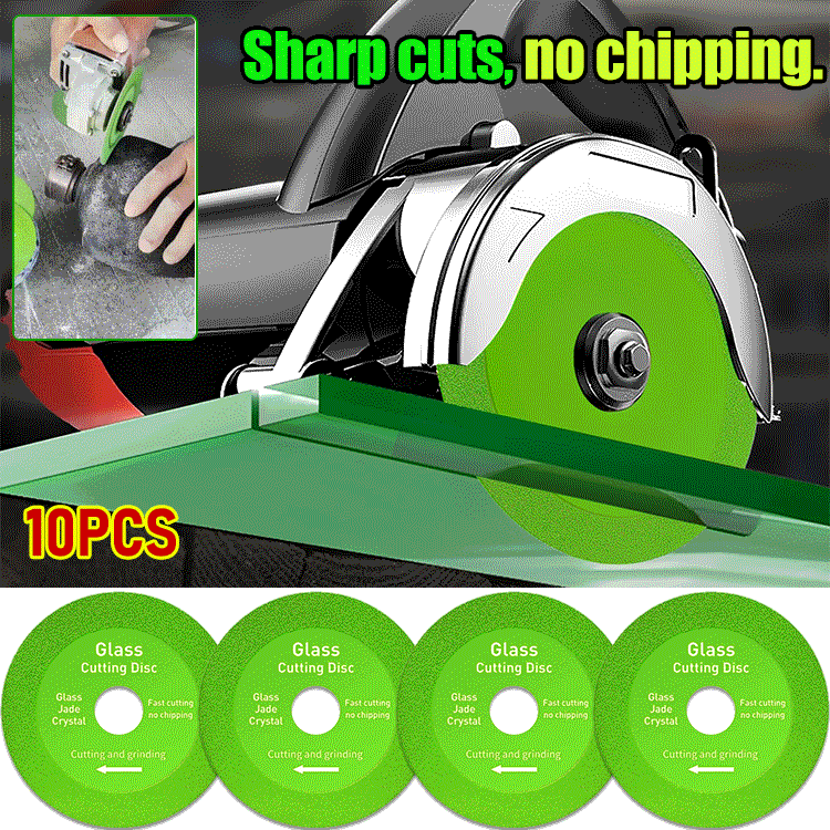 🧰⚒️ "Glass King" cutting disc, tile/ceramic saw blade/marble angle grinder cutting and grinding disc.