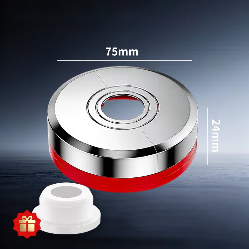 🏠🚿Split type enlarged and thickened magnetic shower head decorative cover.