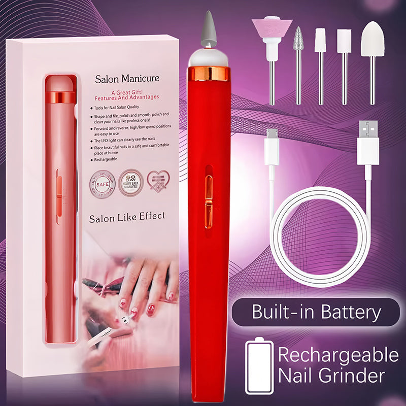 🦶🦶 Electric nail file for onychomycosis, a small electric nail tool.