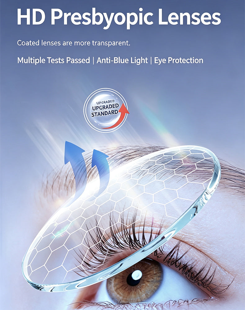 👓👓【Great Price Today】Genuine Crystal Reading Glasses【High Definition & High Transparency】【Eye-Friendly】