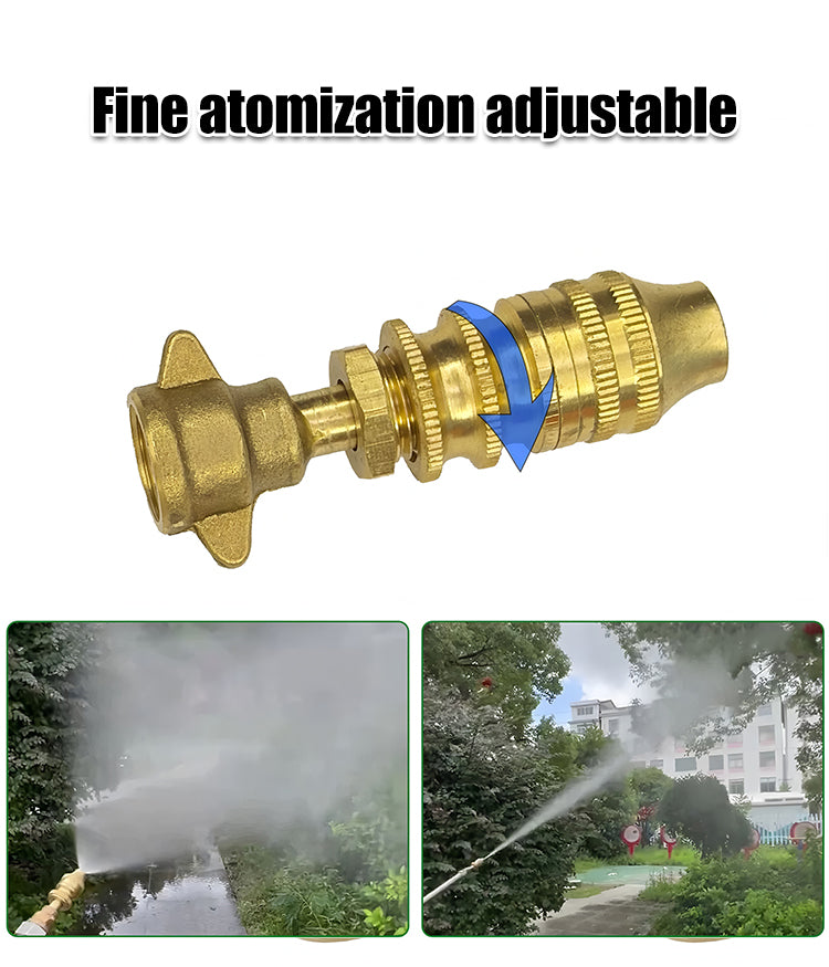 🚿🏠High-pressure pure copper atomizing nozzle, agricultural electric sprayer accessory.