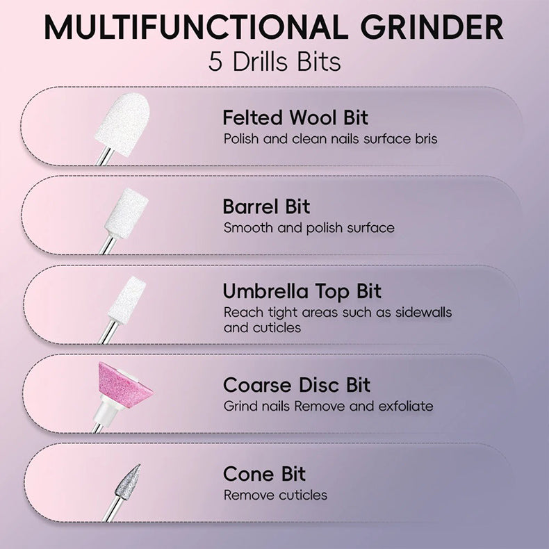 🧰🦶Electric nail file for onychomycosis.