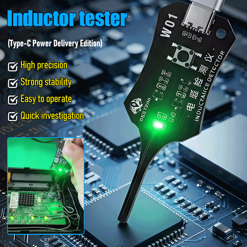 🧰🚗OSS Inductance Meter, a testing tool for mobile phone repair.
