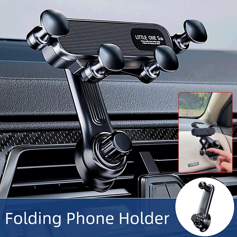 🚗🚗New gravity-loaded car phone holder with 360° rotating air vent navigation support.