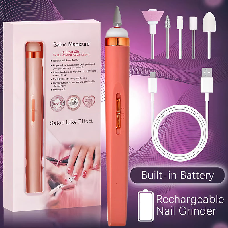 🦶🦶 Electric nail file for onychomycosis, a small electric nail tool.