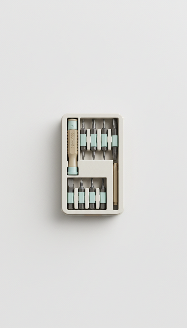 Compact Modular Screwdriver Set