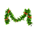 🍊🍓 Artificial fruit vines—perfect for wrapping around pipes or fences as festive decor.
