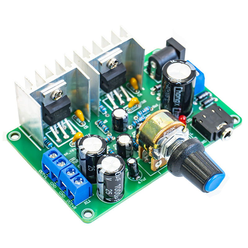 🎵🔊 TDA2030A Stereo Power Amplifier DIY Kit (Soldering and Assembly Required)