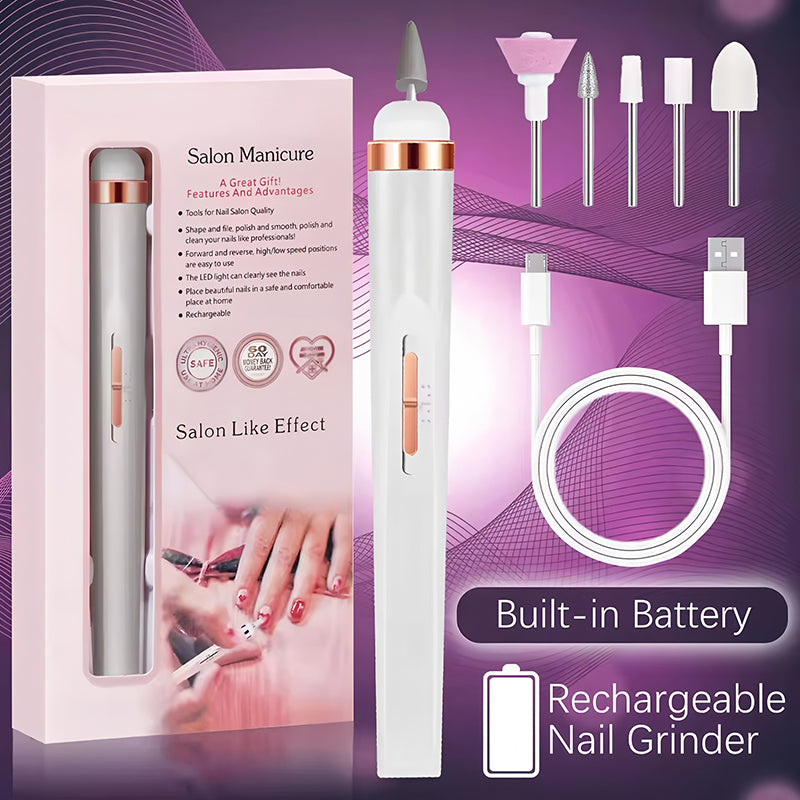 🦶🦶 Electric nail file for onychomycosis, a small electric nail tool.