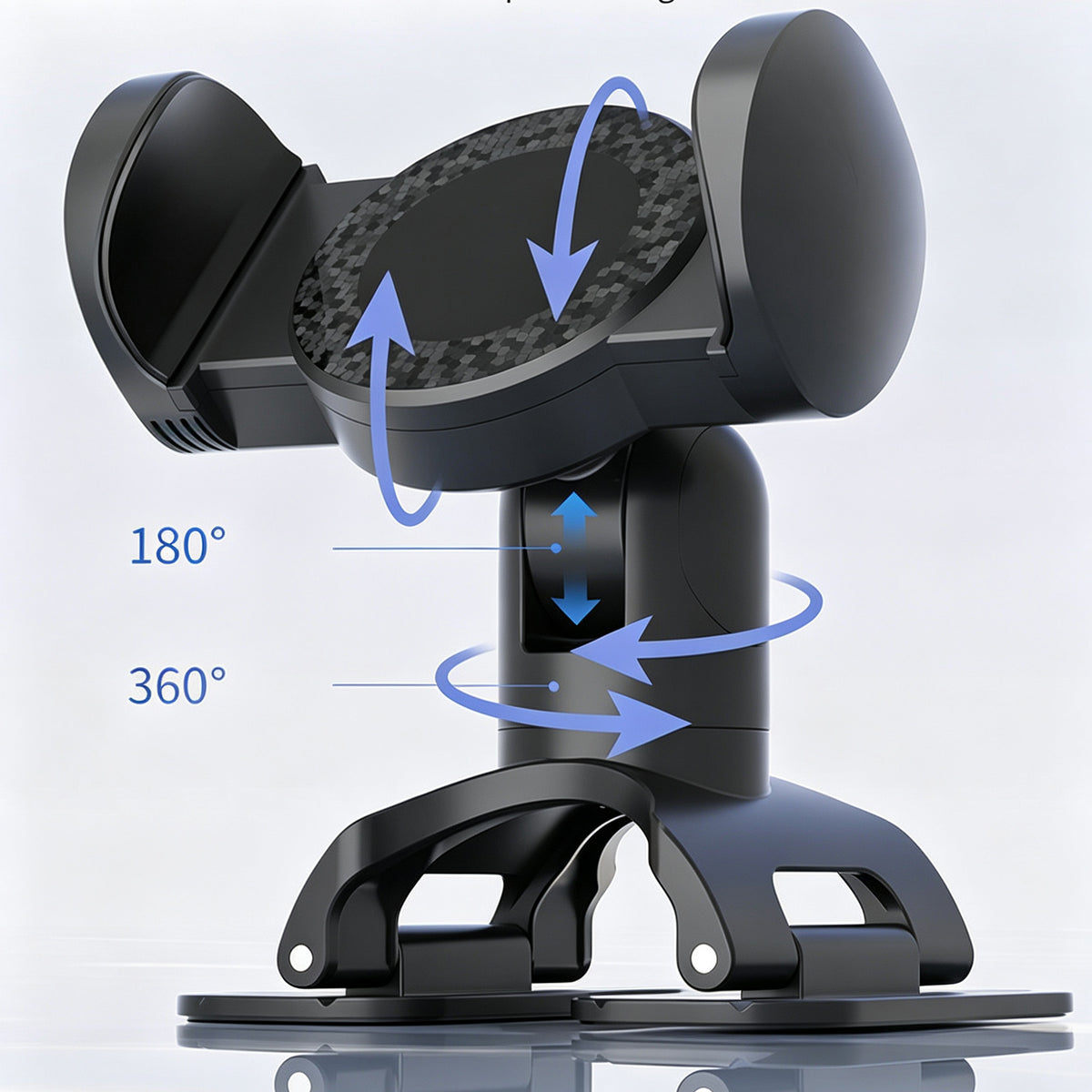 📱📱 360-degree rotating phone holder—a multifunctional, all-in-one mount that is ultra-stable and suitable for wall, car, and desktop use.