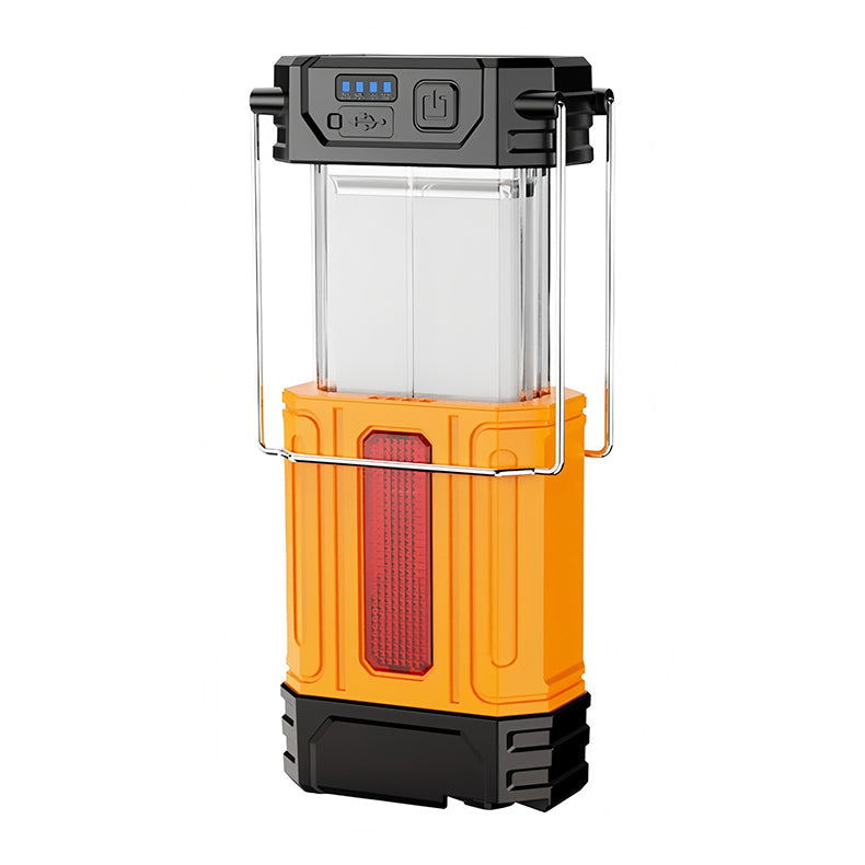 ☀️💡 Hand-cranked solar camping light—a multifunctional, rechargeable tent light.