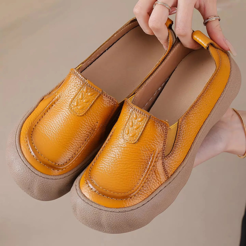 🥿🥿Spring 2026 New, original, leather, women's single shoes with a super soft sole